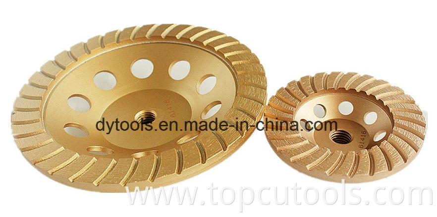 Diamond Turbo Cup Grinding Wheel for Grinding Concrete